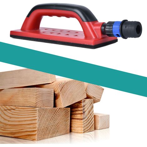 Bloc de ponçage manuel carré plastique velcro sans poussière outil de meulage (1/5)