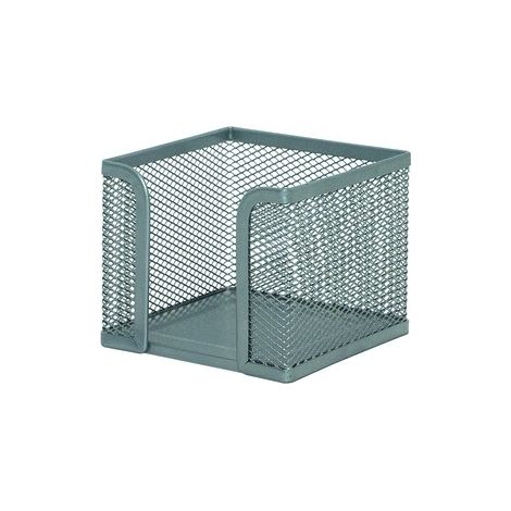 Q-CONNECT Metall-Notizhalter, silber - Schreibtisch-Organizer