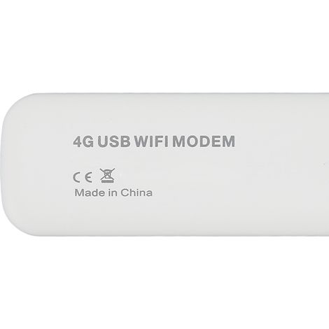 Modem Wi-Fi USB 4G Plug and Play, mini routeur Wi-Fi USB de poche haut débit pour voiture et extérieur (blanc) (1/5)