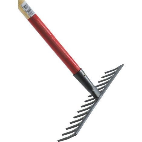 Mermier-1889 Rastrillo ergonómico acero 150 cm 14 dientes