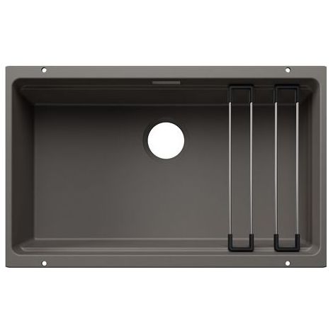 Evier Blanco Etagon 700-U Silgranit sans vidage - GRIS VOLCAN (1/2)