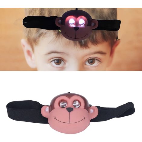 Tierstirnlampe, Kinderstirnlampe, LED-Stirnlampe mit Cartoon-Motiv, Spielzeugstirnlampe für Kinder (1/5)