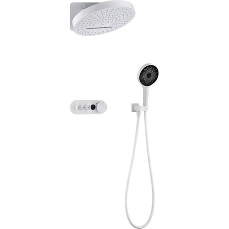 Ensemble de douche mitigeur thermostatique intelli Ensemble de douche dissimulé for système de douche numérique, système de douche à affichage de la température de la salle de bain, douches de salle d (1/5)