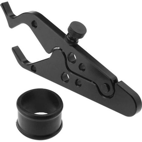 Régulateur de vitesse pour moto et scooter, aide à maintenir la poignée d’accélérateur, compatible avec la plupart des motos et motos sportives, noir (1/5)
