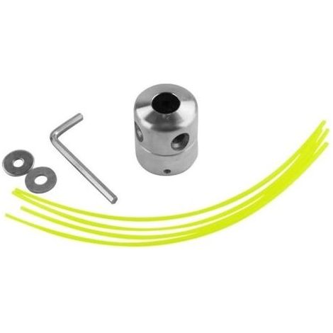 Aluminium Nylon Cut Fil Bobine Tête de debroussailleuse universelle (avec 4 fils) (1/4)