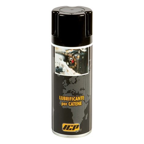 LUBRIFICANTE SPRAY CATENE CATENA MOTO BICICLETTA AUTO MEZZI AGRICOLI LTF ICP 400 ml