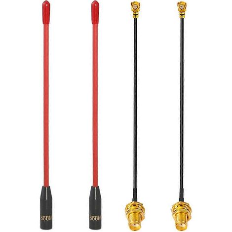 Meshtastic LoRa 868 MHz omnidirektionale flexible Peitschenantennen, 10 dBi Gewinn, mit SMA-Stecker und IPEX SMA-Buchse A (1/5)