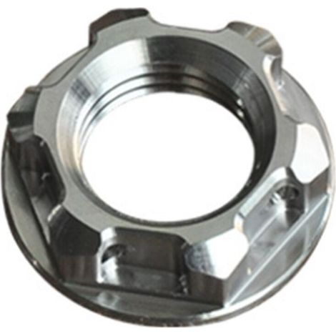 Tuerca de eje trasero de motocicleta de titanio M22 para , para , para , para , para . (1/2)