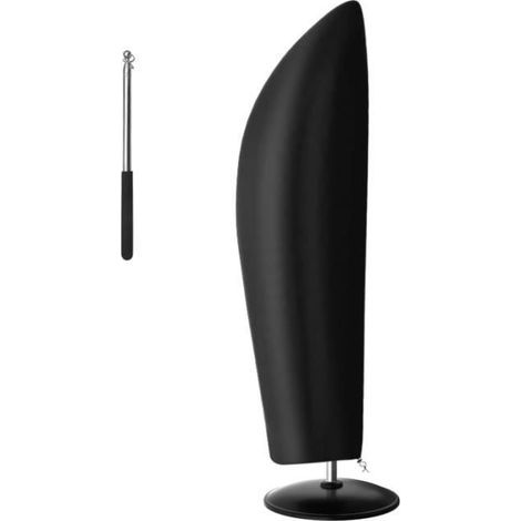 Waterproof, windproof, and UV-resistant cover for garden umbrellas. (1/4)