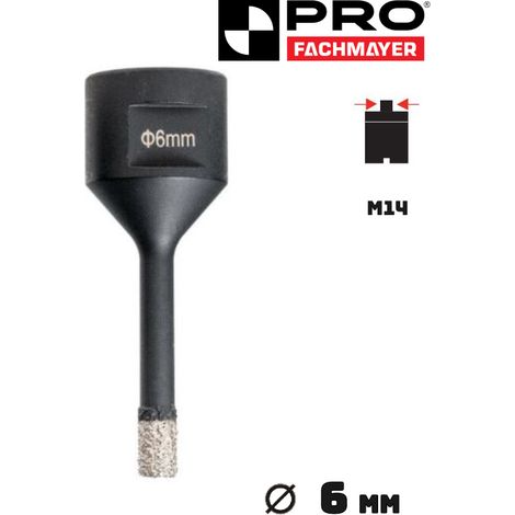 Trapano - sega a tazza PRO 6mm (1/2)