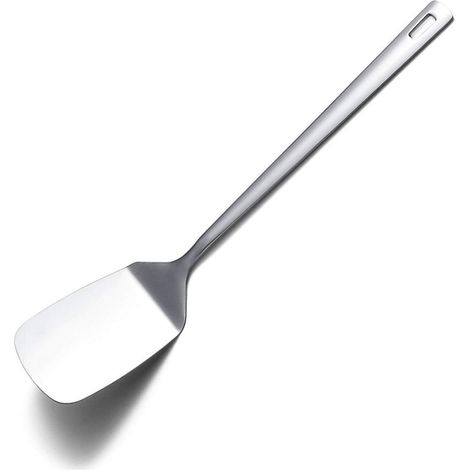 Edelstahl Pfannenwender, Grillspatel, spülmaschinenfest, hochglanzpoliert