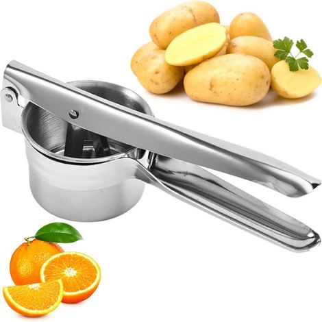 Moule à pommes de terre en acier inoxydable, moule à pâte de style allemand, moule à glace à l'italienne, plaque à mouler à 3 trous (1/5)