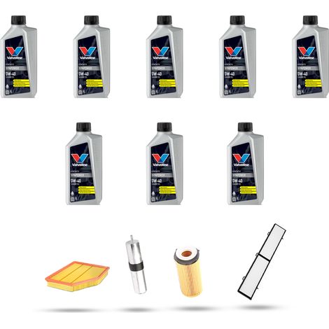 Kit tagliando 4 FILTRI e 8L OLIO compatibile con Bmw serie 3 (E90,E91,E92,E93) 330x drive 180kw dal 2008 (1/5)