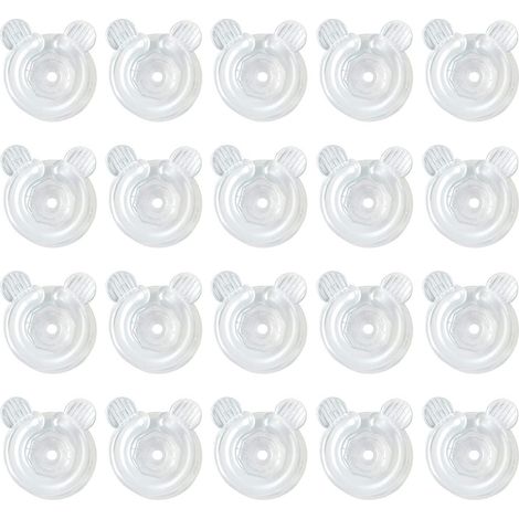 Attache-Doublure 36 mm - Fixation Pour Housse De Couette - Anti-Déplacement Des Rembourrages - Lot De 20 (1/5)