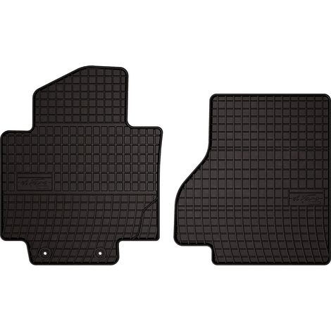 Gummifußmatten für: Nissan e-NV200 Transporter (2014–2021) – schwarz, passgenau