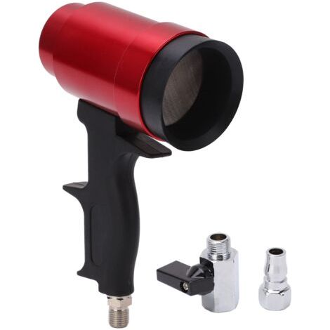Pistola de calor con mango ergonómico de ABS y cuerpo de aleación de aluminio, antioxidante, de secado rápido para pinturas automotrices a base de agua. (1/5)