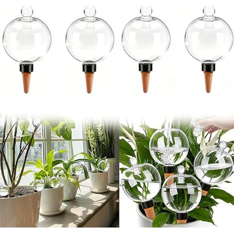 boules arrosage transparent,autoarrosage irrigation plante (1/5)