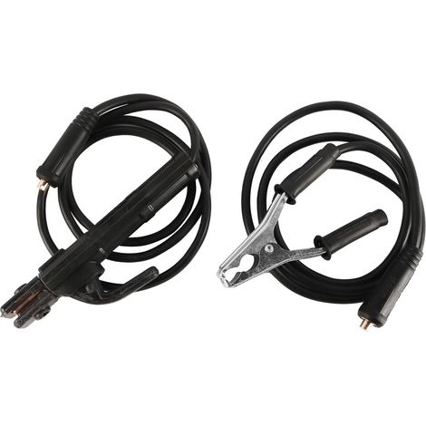 Porte-électrode de soudage 200 A avec pince de maintien de câble de 1,5 m Pince de terre pour soudeuse Pince de terre pour accessoires de machine de soudage à l'arc MIG TIG (1/5)