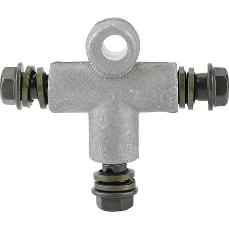 Té hydraulique à 3 voies pour frein moto ATV, tuyau huile 10mm (1/5)