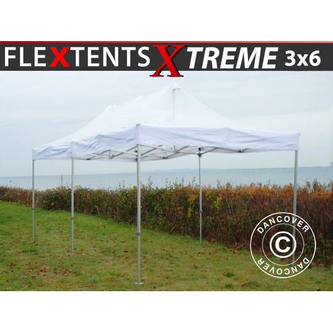 Pop up gazebo FleXtents Xtreme 50 3x6 m Clear