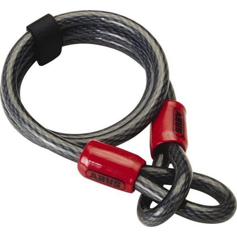 Cavo Antifurto a Due Anelli Cobra 10 mm x 200 cm
