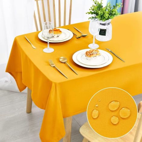 1 Nappe, 140x200 cm. imperméable, polyester, anti-taches, intérieur extérieur