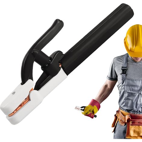 Porte-Électrode de Soudage 500A Porte-Électrode Isolé Pince en Cuivre Robuste pour le Soudage TIG et MIG la Fabrication de Tôle les Réparations de Châssis (1/5)