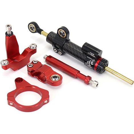 Modifikationsteile für Yamaha YZF R7 2021-2023 Motorrad: Lenkungsdämpfer mit Titandämpfer.