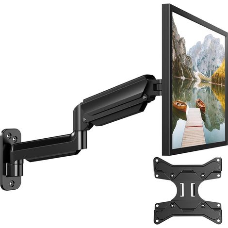 HUANUO Monitor Wandhalterung für 17-35 Zoll LED LCD TV mit Gasdruckfeder Arm (1/5)