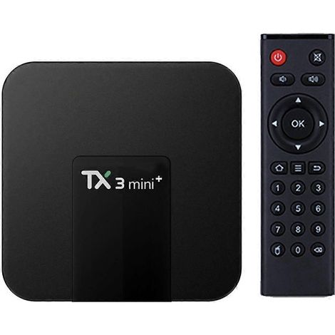 Boîtier TV TX3 Mini+ S905W2 4G/32G double bande 2,4 GHz et 5 GHz Wi-Fi et Bluetooth BT, prise UE (1/4)