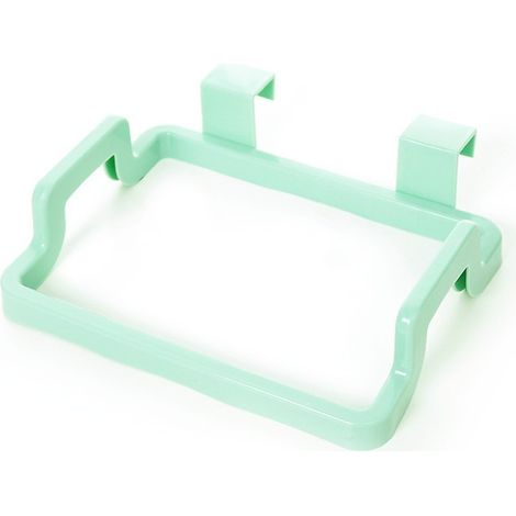 4 pièces-sac en plastique gants suspendus armoire serviette poubelle cuisine poubelle armoire(vert) (1/5)
