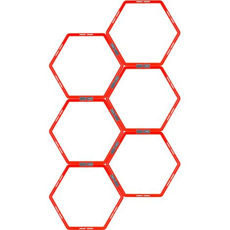 Estructura de entrenamiento hexagonal: para mejorar la forma física y la coordinación. (1/5)