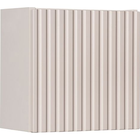 Meuble haut de salle de bain suspendue NOVA cachemire 30 x 30 cm (1/5)