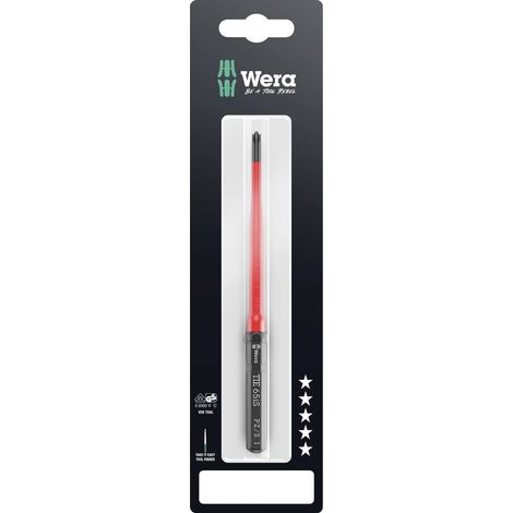 Wera Kraftform Kompakt VDE 65 iS PZ/S 1x157 mm TIE SB Elettricisti Plus / Minus Lama intercambiabile per giraviti 1 m (1/5)