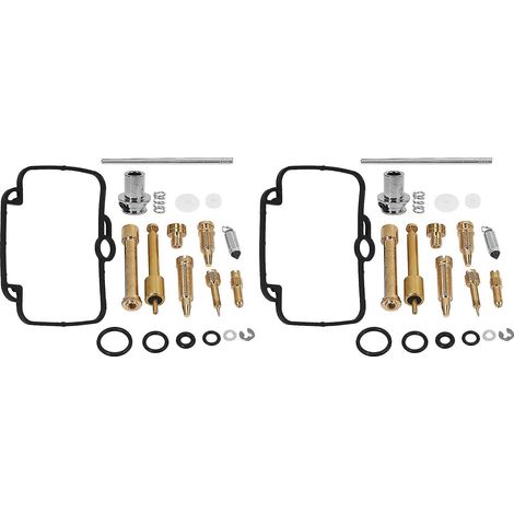 Kit de reparación de carburador de 2 piezas compatible con Suzuki GS500E y BMW F650/F650SE/F650GS, mantenimiento completo del motor. (1/5)