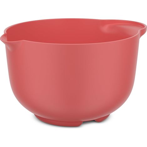 Bol de Préparation Chef It, Base Antidérapante, Résiste au Micro-Ondes et au Lave-Vaisselle, Bol, Matériau Résistance aux Chocs Supporte Jusqu'À 110°C, 3000 ml, Coral (1/5)