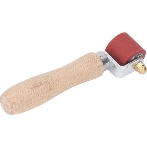 Rouleau à joints résistant à la chaleur jusqu'à 260 °C, largeur 28 mm, diamètre 32 mm, rouleau à papier peint ergonomique pour soudure PVC (1/5)