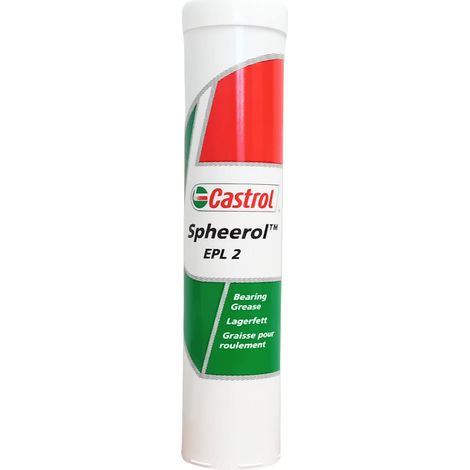 Grasa de litio universal Spheerol EPL 2 de 400 ml para rodamientos y chasis, anticorrosión, buena oxidación, excelente lubricidad.