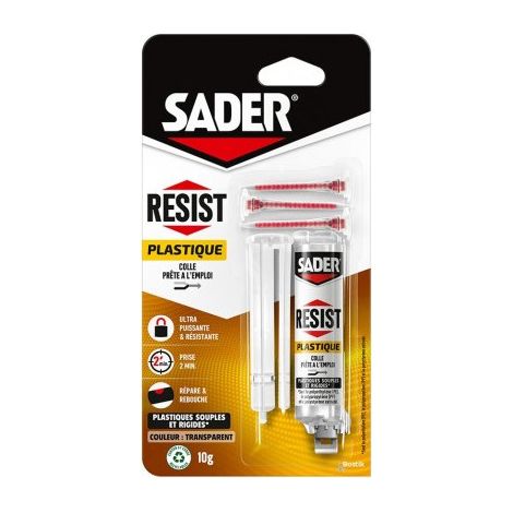 Sader Epoxy Resist'plastique 10g - Sader