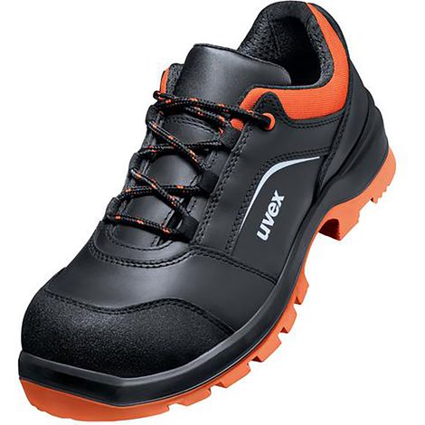 uvex Halbschuhe 2 xenova S3 schwarz rot Weite 10 Größe 50