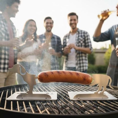 Innovatives, niedliches, praktisches, lustiges und tragbares neues Design: Kreativer Welpen-Wurstgrill.