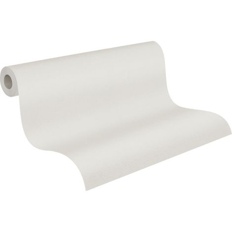 Papier peint intissé uni gris Tapisserie moderne monochrome pour couloir Papier peint unicolore idéal pour chambre (1/5)