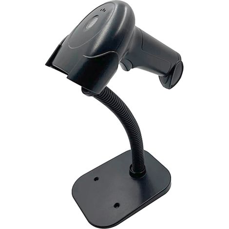 Lecteur de codes-barres USB 1D portable filaire avec support pour codes papier, compatible avec Windows, Android et Linux, idéal pour les supermarchés, bibliothèques, librairies, la logistique et le c (1/5)