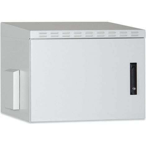 DIGITUS Wandgehäuse Outdoor 16HE 891x600x600mm grau IP55