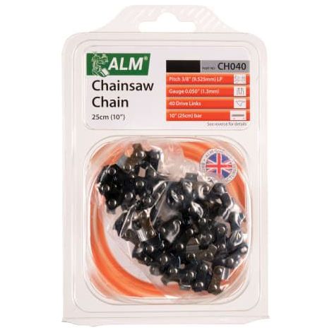 CH040 Chainsaw Chain 3/8in x 40 links 1.3mm - Fits 25cm Bars