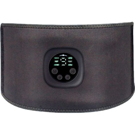 Smart muscle electrostimulation belt for abdominal and waist training, EMS fitness exercises - AquaForge (1/5)
