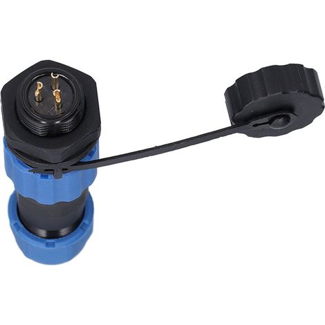 Les fiches et prises de qualité aéronautique sont des connecteurs sûrs, fiables, résistants à l'oxydation, durables et compacts, adaptés aux équipements programmables (3 broches 250 V 5 A). (1/5)