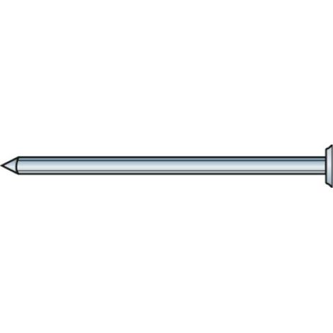 Pointes tête plate inox A2, diamètre 2,2 mm, longueur 40 mm, boîte de 1 kg - ATS (1/3)