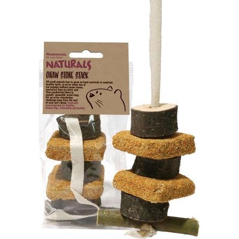 Rosewood  Gnaw Stone Stack - PK 6 - 265588