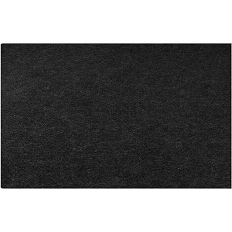 Tapis de cheminée ignifuge 100 x 120 cm Antidérapant Couche imperméable pour protection contre cendres et liquides